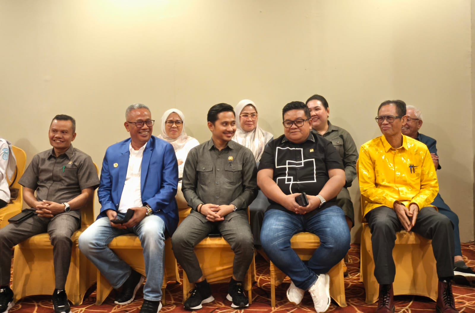 Pimpinan dan Anggota DPRD Sigi menghadiri kegiatan uji kompetensi di Hotel Best Western Plus Coco Palu, Senin (7/7/2025). FOTO : MEGALIT