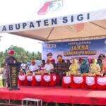Dukung Swasembada Pangan, Kejari Sigi Panen Jagung Perdana di Dolo Barat