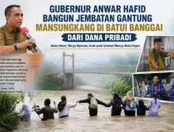 Anwar Hafid Gunakan Dana Pribadi Bangun Jembatan Gantung, Keselamatan Warga Masungkang Jadi Prioritas