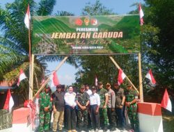 Jembatan Garuda Dibangun, Petani Desa Bahagia Kini Tak Lagi Menyeberangi Sungai