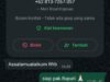 Waspada Penipuan Digital, Nomor WhatsApp Catut Nama Bupati Sigi Tawarkan Jabatan