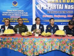 NasDem Sigi Gelar Rakerda, DPW Dorong Penguatan Struktur dan Konsolidasi Menuju 2029