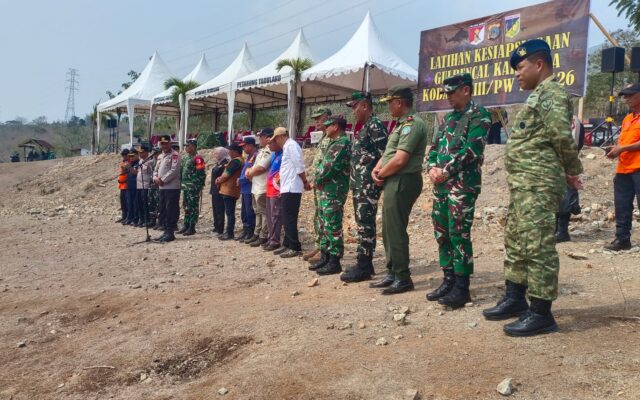 Kodam XXIII/PW Gelar Latihan Gulbencal Karhutla di Sigi, Perkuat Kesiapsiagaan Lintas Sektor